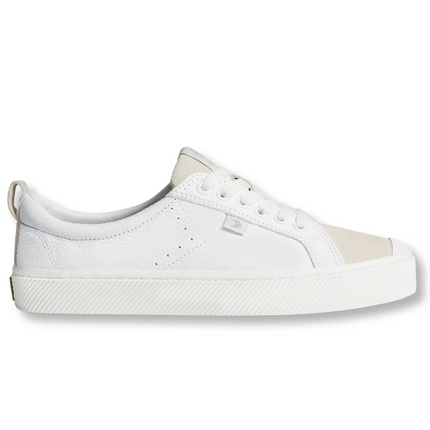 Cariuma Oca Low Vintage White Suede Leather Men's Lifestyle Shoes