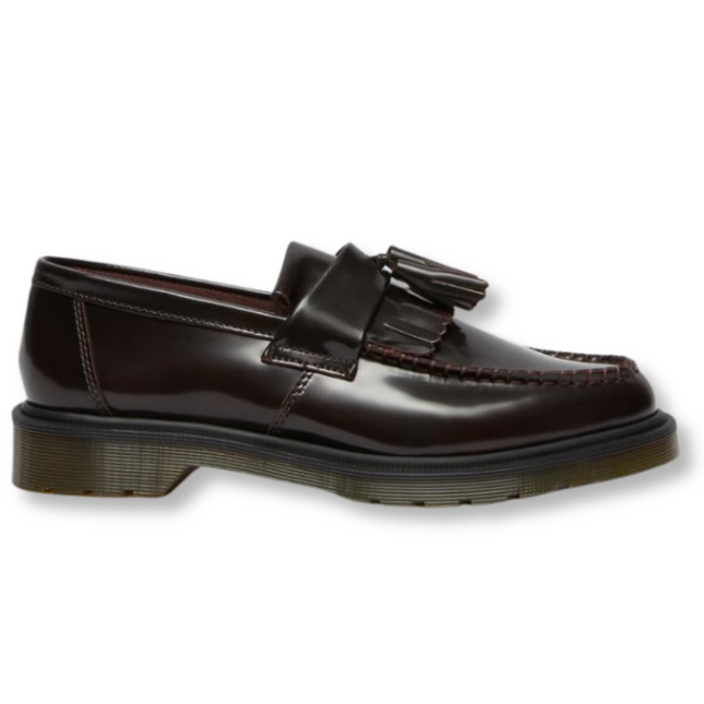 Dr Martens Adrian Tassel Loafer - Cherry Red