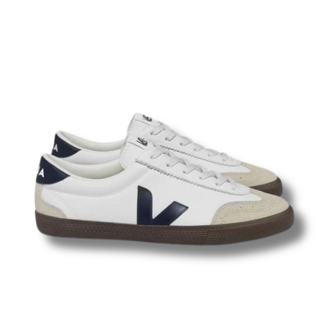 VEJA Volley - White Nautico Bark