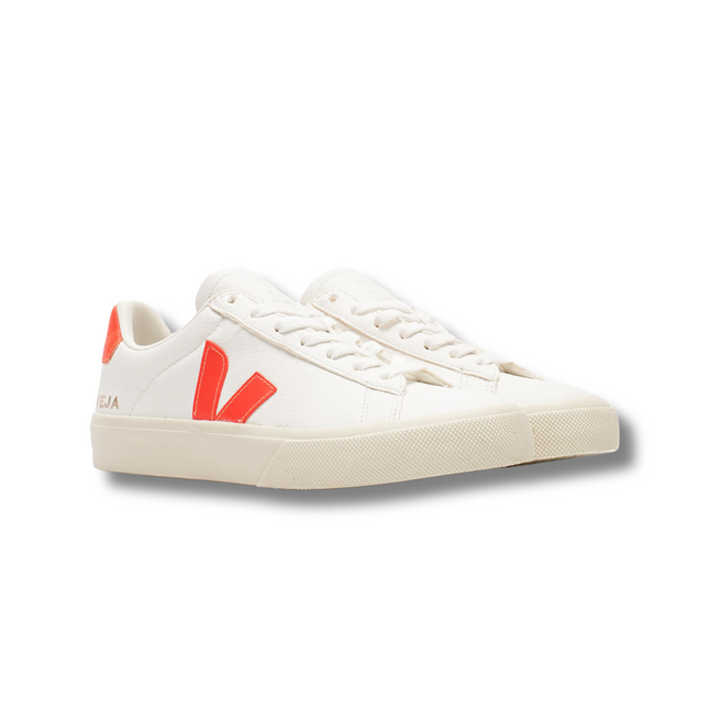 VEJA Campo - White Orange Fluo