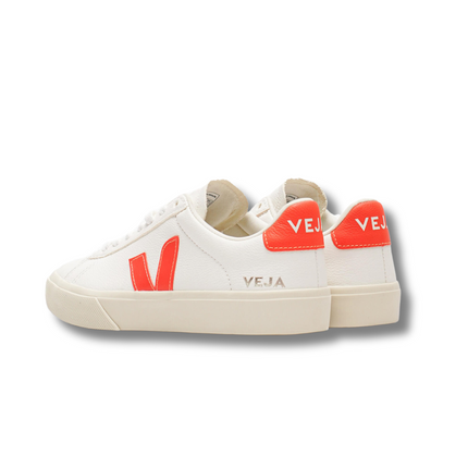 VEJA Campo - White Orange Fluo