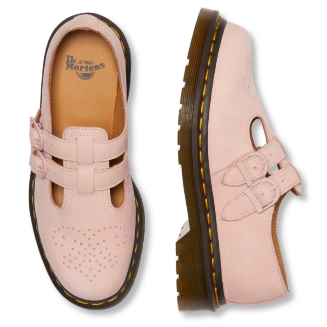 Martens 8065 Mary Jane 'Powder Pink' The Back Wall