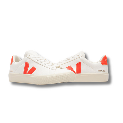 VEJA Campo - White Orange Fluo