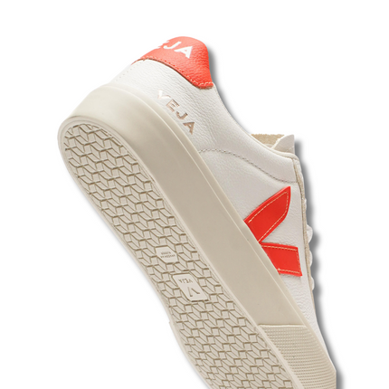 VEJA Campo - White Orange Fluo