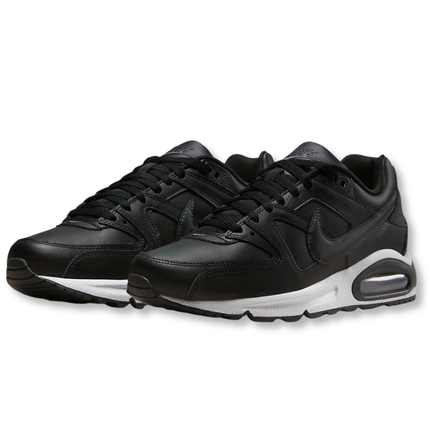 Nike Air Max Command Leather Black Anthracite Men's Lifestyle Sneakers Side Angle