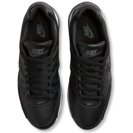 Nike Air Max Command Leather Black Anthracite Men's Lifestyle Sneakers Top View