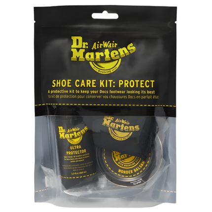 Dr. Airwair Martens Protect Shoe Care Kit Packaged