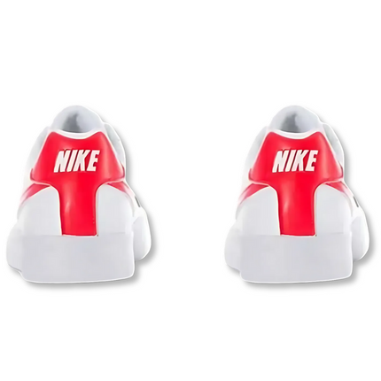 Nike Court Royale AC White Red Women's Lifestyle Shoes Heel Details