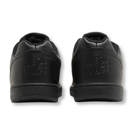 Nike Ebernon Low Black Men's Lifestyle Sneakers Heel Details