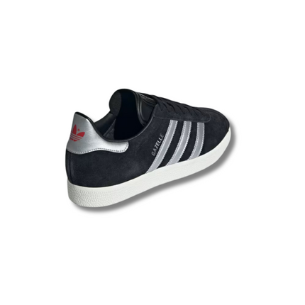 Adidas Gazelle - Black Silver Metallic