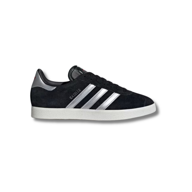 Adidas Gazelle - Black Silver Metallic