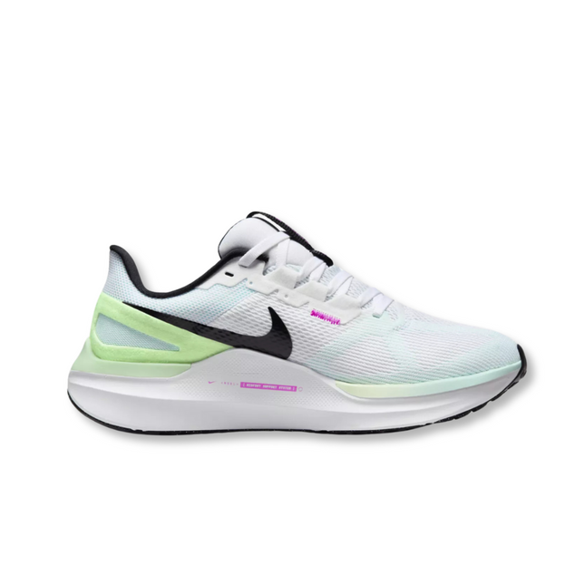 Nike Air Zoom Structure 25 White / Glacier Blue Womens