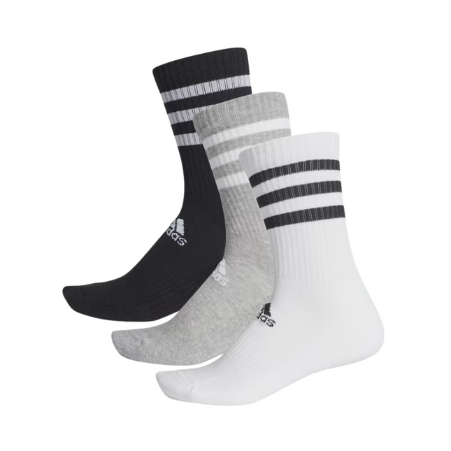 Adidas 3 Stripes Classic Cushioned Socks