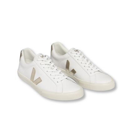 Veja Esplar Logo Leather Extra White / Platine