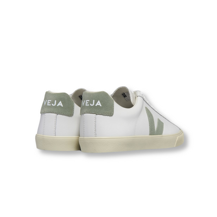 Veja Esplar Logo Leather Extra White / Clay