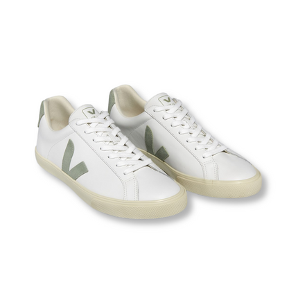 Veja Esplar Logo Leather Extra White / Clay