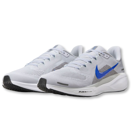 Nike Air Zoom Pegasus 41 White Ranger Blue Men's Running Sneakers Side Angle
