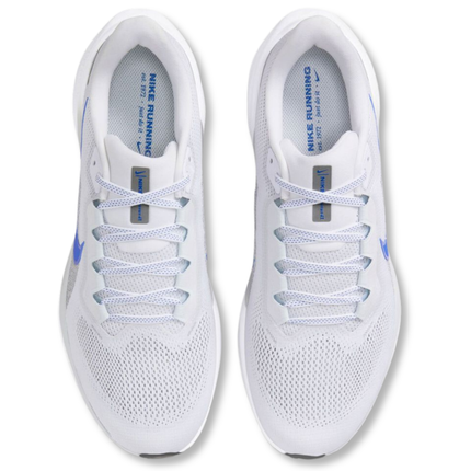 Nike Air Zoom Pegasus 41 White Ranger Blue Men's Running Sneakers Top View