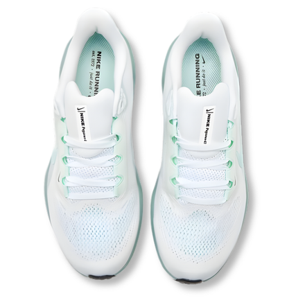 Nike Air Zoom Pegasus 41 White Mint Foam Women's Running Sneakers Top View