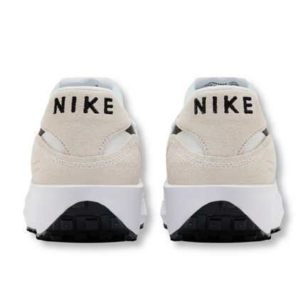 Nike Waffle Nav Debut White Black Men's Lifestyle Sneakers Heel Details