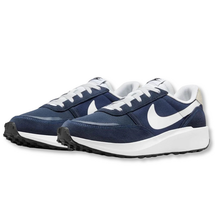 Nike Waffle Nav Debut Midnight Navy Men's Lifestyle Sneakers Side Angle