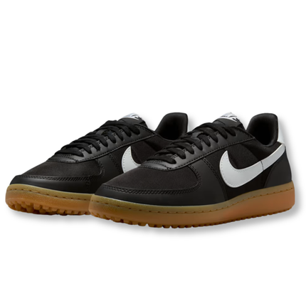 Nike Field General Black White Gum Women's Lifestyle Sneakers Side Angle
