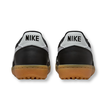 Nike Field General Black White Gum Women's Lifestyle Sneakers Heel Details