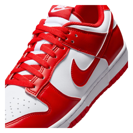 Nike Dunk Low University Red Men's Lifestyle Sneakers Side Details