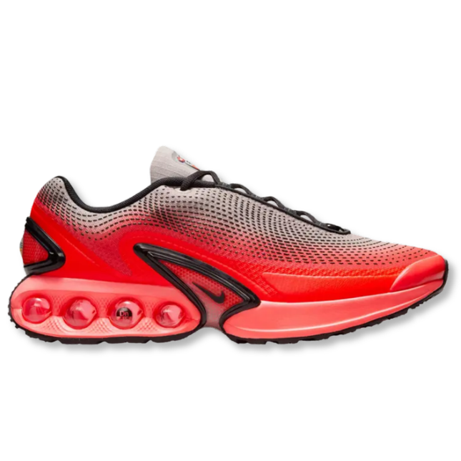 Nike Air Max DN SE College Grey Bright Crimson Men's Lifestyle Sneakers
