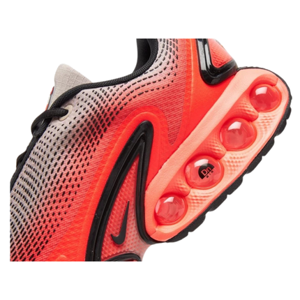 Nike Air Max DN SE College Grey Bright Crimson Men's Lifestyle Sneakers Side Details