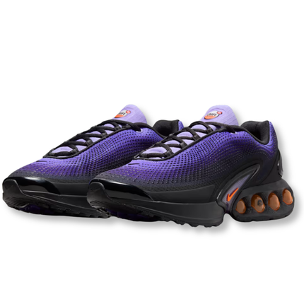 Nike Air Max DN SE Medium Violet/Total Orange Men's Lifestyle Sneakers Side Angle