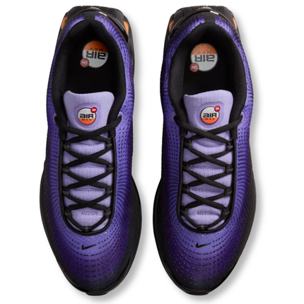Nike Air Max DN SE Medium Violet/Total Orange Men's Lifestyle Sneakers Top View