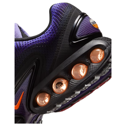 Nike Air Max DN SE Medium Violet/Total Orange Men's Lifestyle Sneakers Side Details