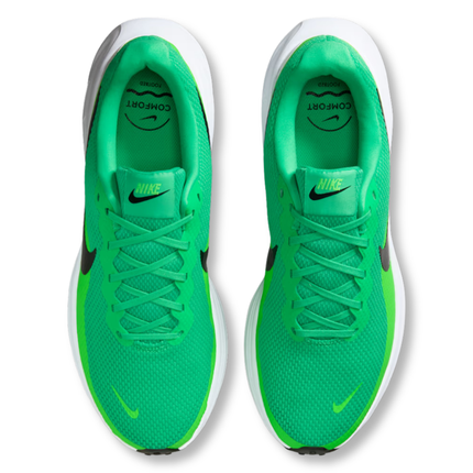 Nike Revolution 8 Green Shock Men's Running Sneakers Top View