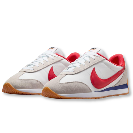 Nike Pacific White Light Crimson Men's Lifestyle Sneakers Side Angle