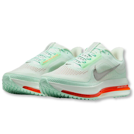 Nike Pegasus Premium Barely Green Bright Crimson Men's Running Shoes Side Angle