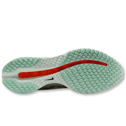 Nike Pegasus Premium Barely Green Bright Crimson Men's Running Shoes Outsole Pattern