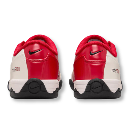 Nike Total 90 White/Gym Red Men's Lifestyle Sneakers Heel Details
