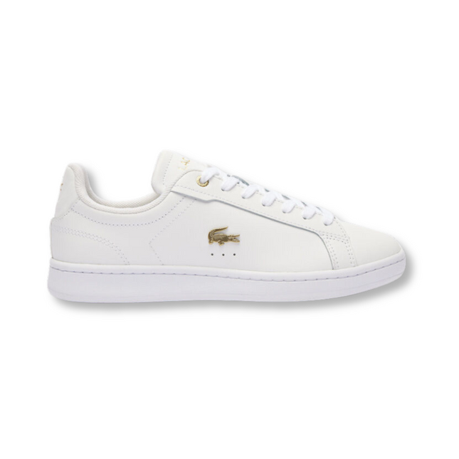 Lacoste Carnaby Pro 124 1 White Gold (Women's)