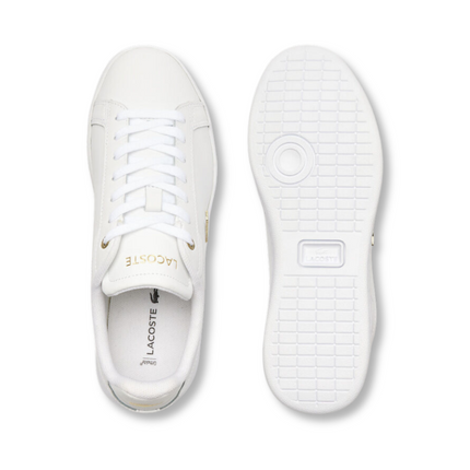 Lacoste Carnaby Pro 124 1 White Gold (Women's)