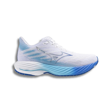 Mizuno Wave Rider 28 - White Mugen Blue (Women's)