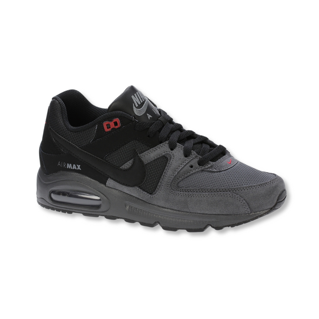 Nike Air Max Command Black Dark Grey Gym Red