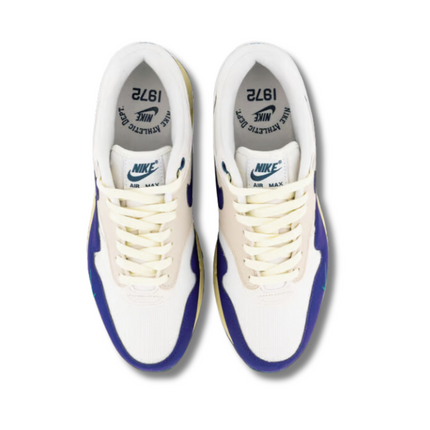 Nike Air Max 1 - Sail Deep Royal Blue