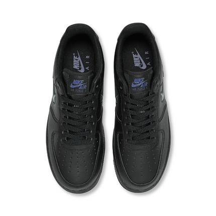 Nike Air Force 1 Jewel Black / Dark Grey - Racer Blue