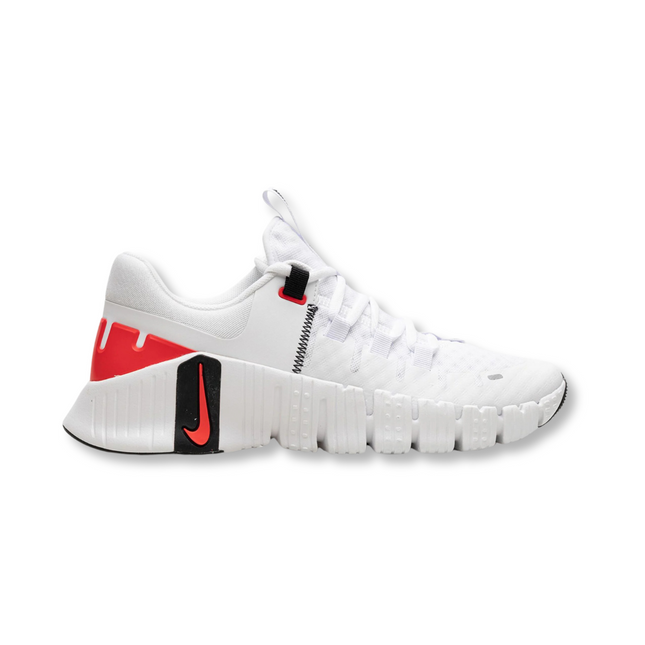 Nike Free Metcon 5 White/Bright Crimson-Black