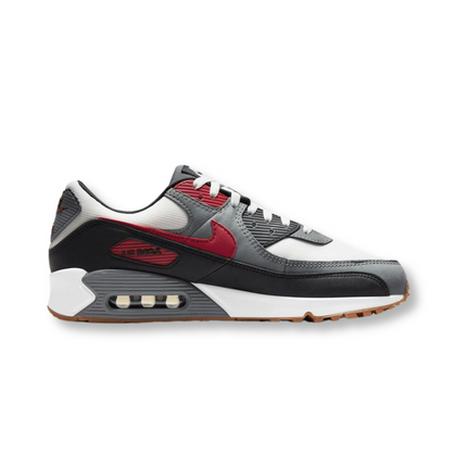 Nike Air Max 90 White Team Red Cool Grey