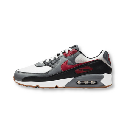 Nike Air Max 90 White Team Red Cool Grey