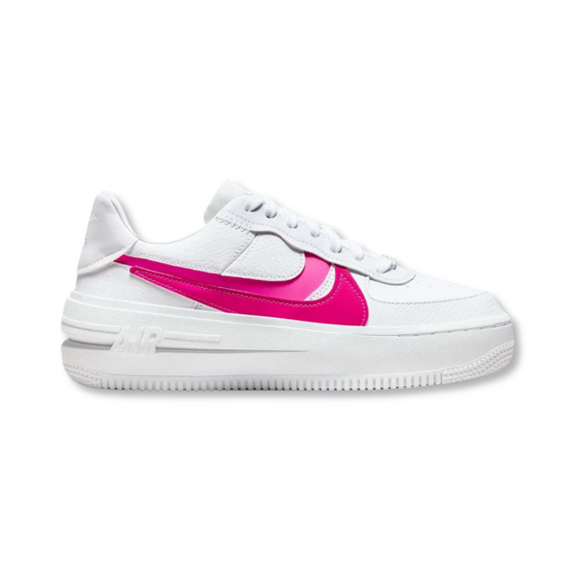 Nike Air Force 1 Platform - White Fierce Pink