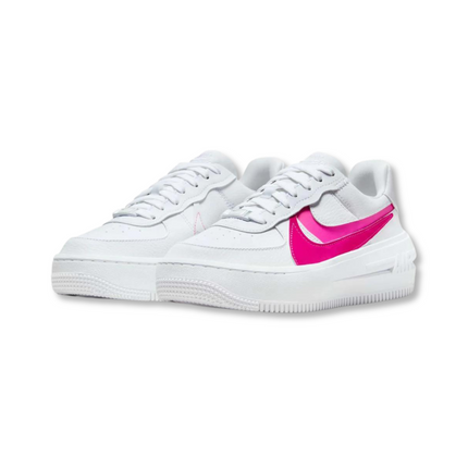 Nike Air Force 1 Platform - White Fierce Pink