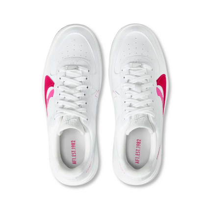 Nike Air Force 1 Platform - White Fierce Pink